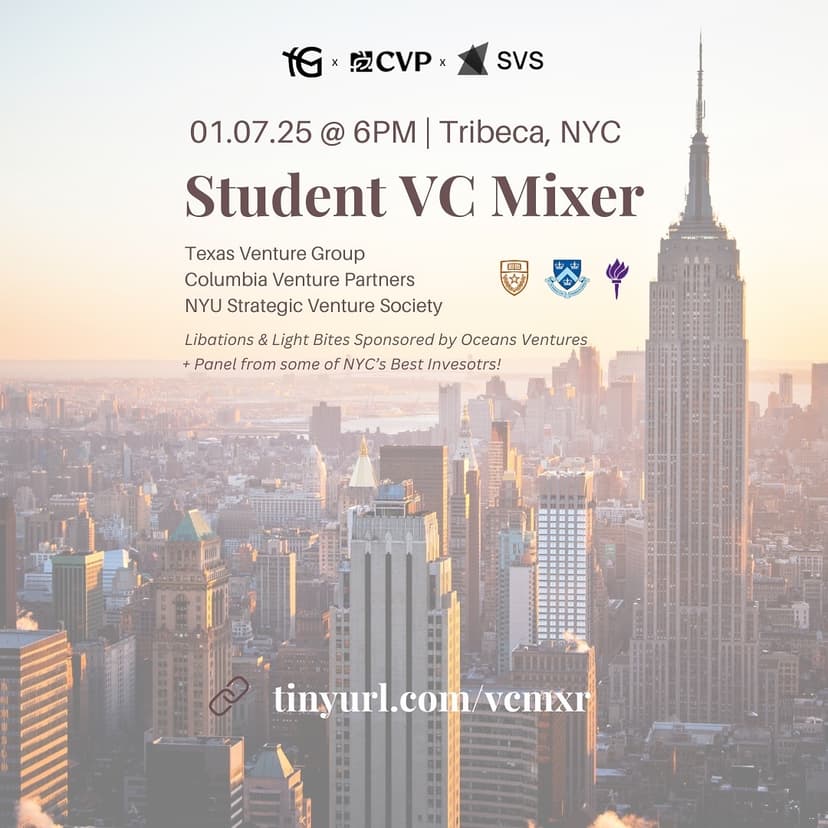 TVG x CVP x SVS: Student VC Mixer